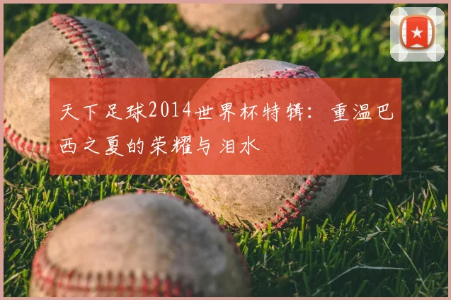 天下足球2014世界杯特辑：重温巴西之夏的荣耀与泪水